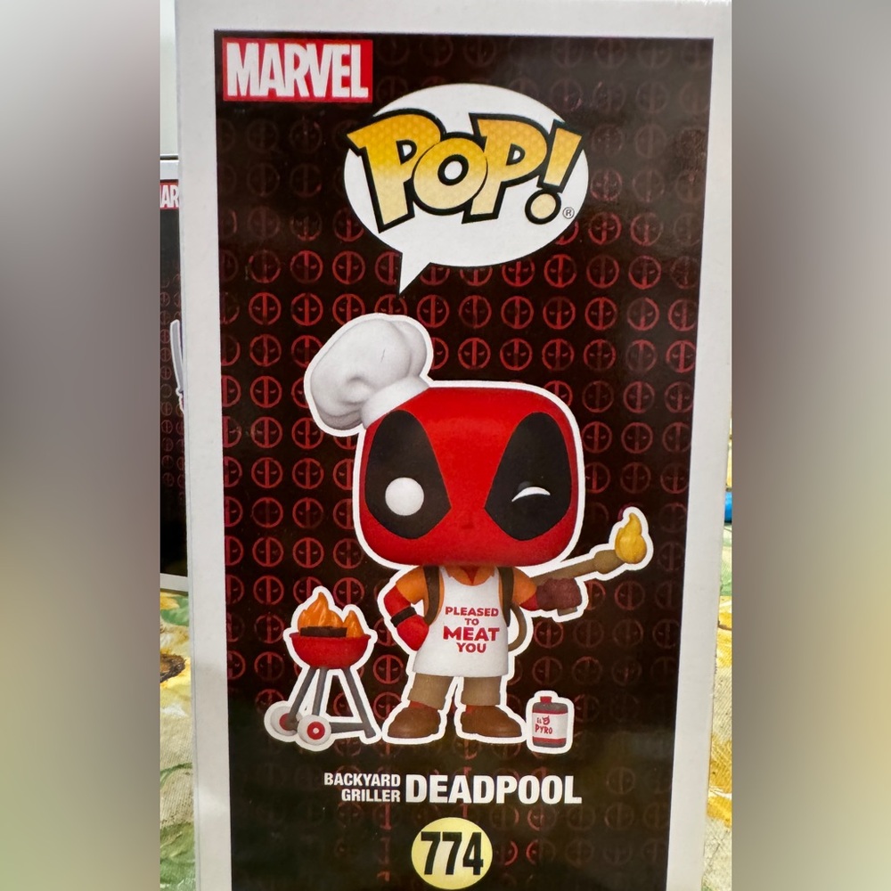 Backyard Griller Deadpool Funko Pop